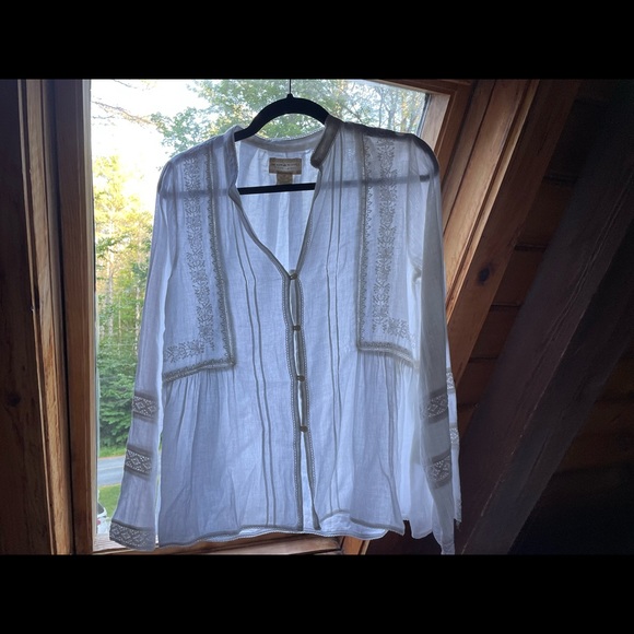 Ralph Lauren Denim & Supply White Bohemian sz small - Picture 5 of 5